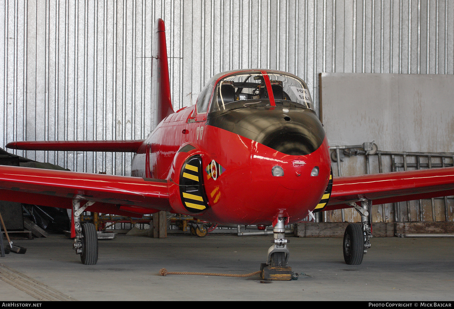 Aircraft Photo of G-BWOT / XN459 | Hunting P.84 Jet Provost T3A | UK - Air Force | AirHistory.net #539469