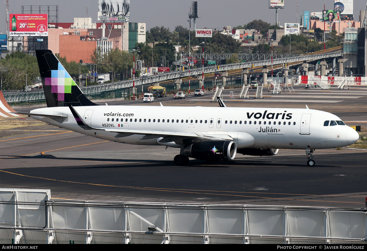 Aircraft Photo of N520VL | Airbus A320-233 | Volaris | AirHistory.net #539471