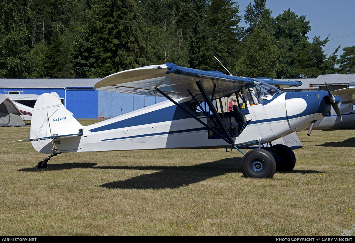 Aircraft Photo of N4328M | Piper PA-12 Super Cruiser | AirHistory.net #539488