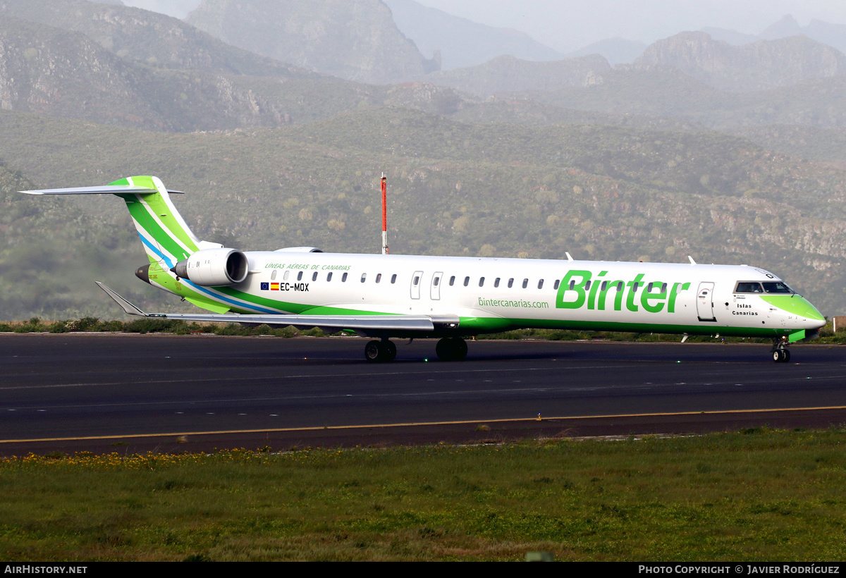 Aircraft Photo of EC-MOX | Bombardier CRJ-1000 (CL-600-2E25) | Binter Canarias | AirHistory.net #539501