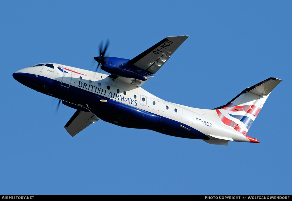 Aircraft Photo of OY-NCS | Dornier 328-110 | British Airways | AirHistory.net #539505