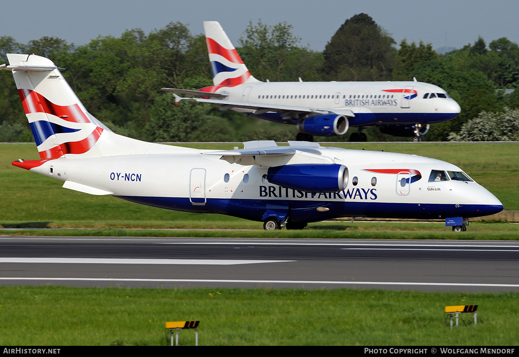 Aircraft Photo of OY-NCN | Fairchild Dornier 328-310 328JET | British Airways | AirHistory.net #539506
