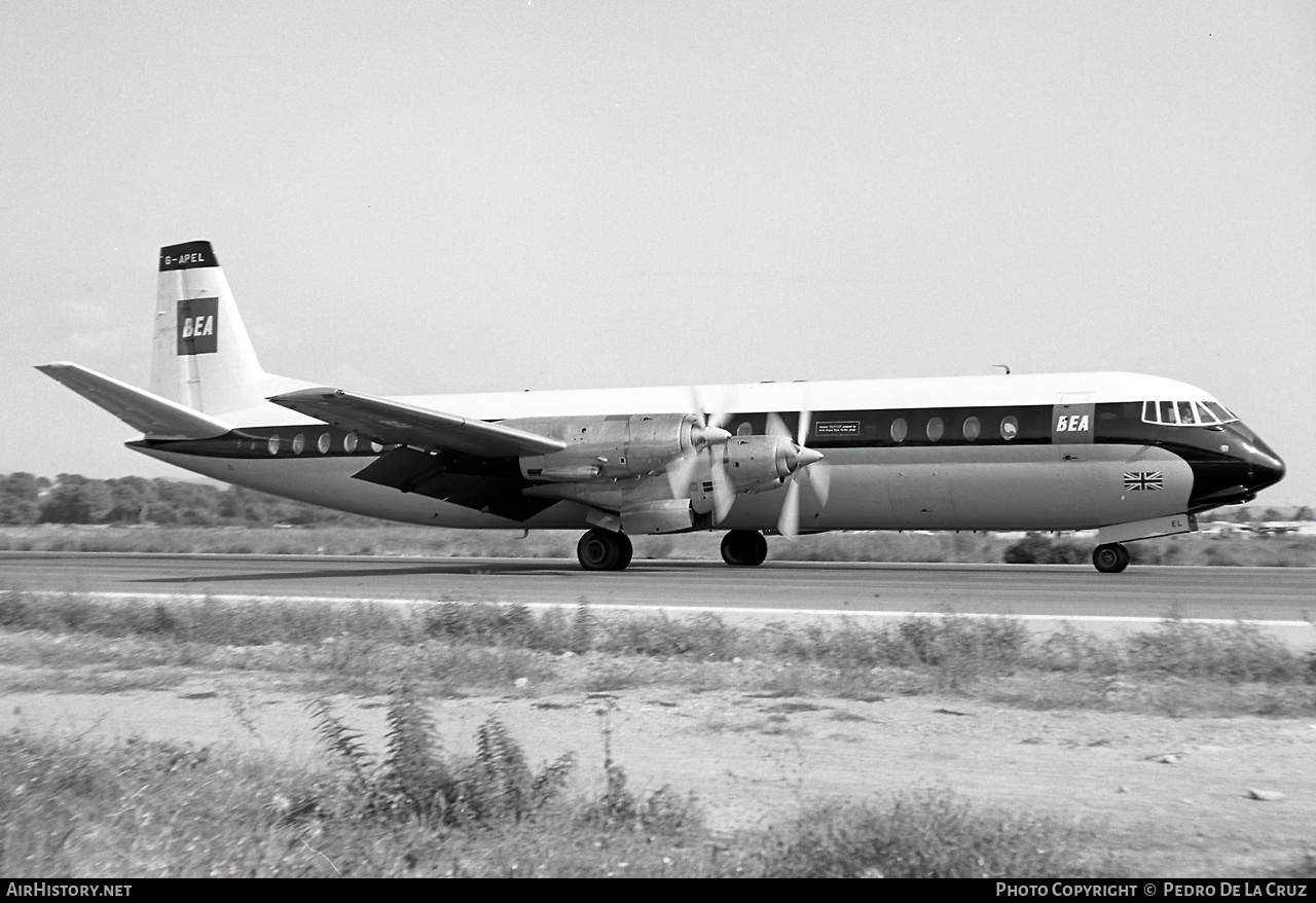 Aircraft Photo of G-APEL | Vickers 953 Vanguard | BEA - British European Airways | AirHistory.net #539510