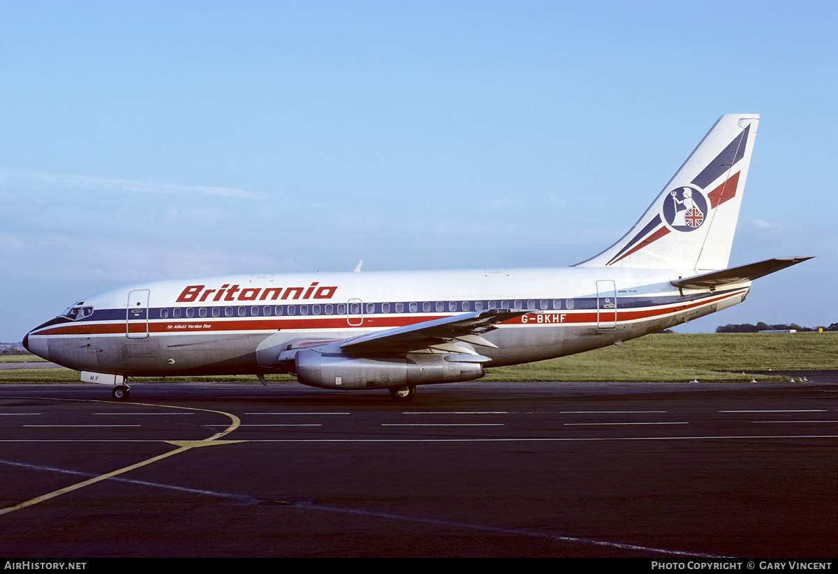 Aircraft Photo of G-BKHF | Boeing 737-204/Adv | Britannia Airways | AirHistory.net #539513