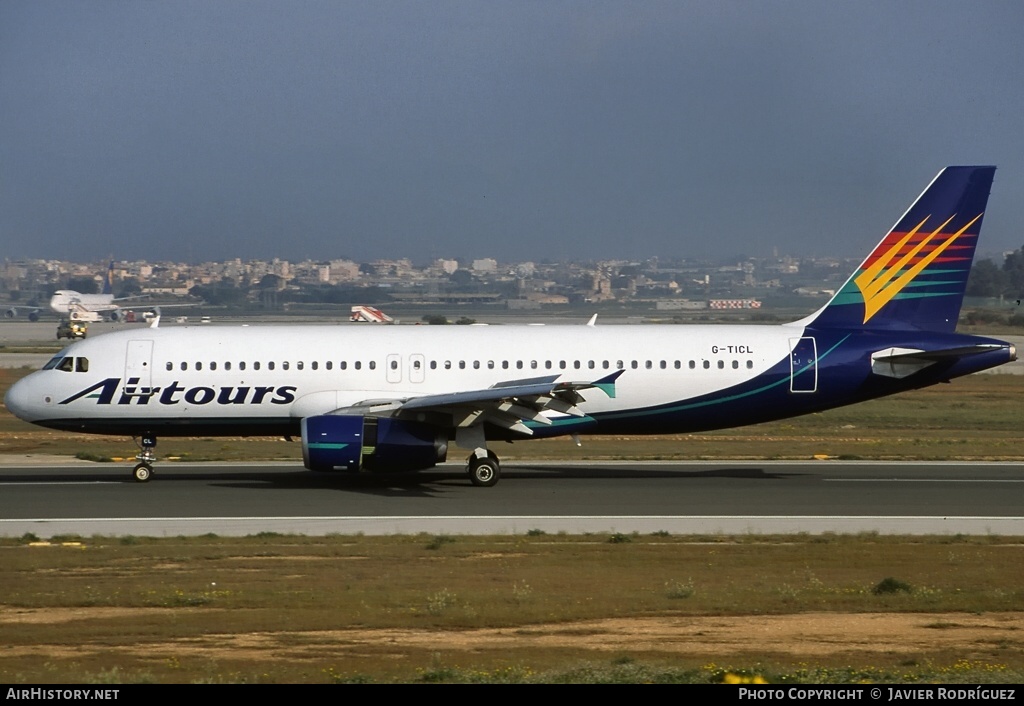 Aircraft Photo of G-TICL | Airbus A320-231 | Airtours International | AirHistory.net #539517