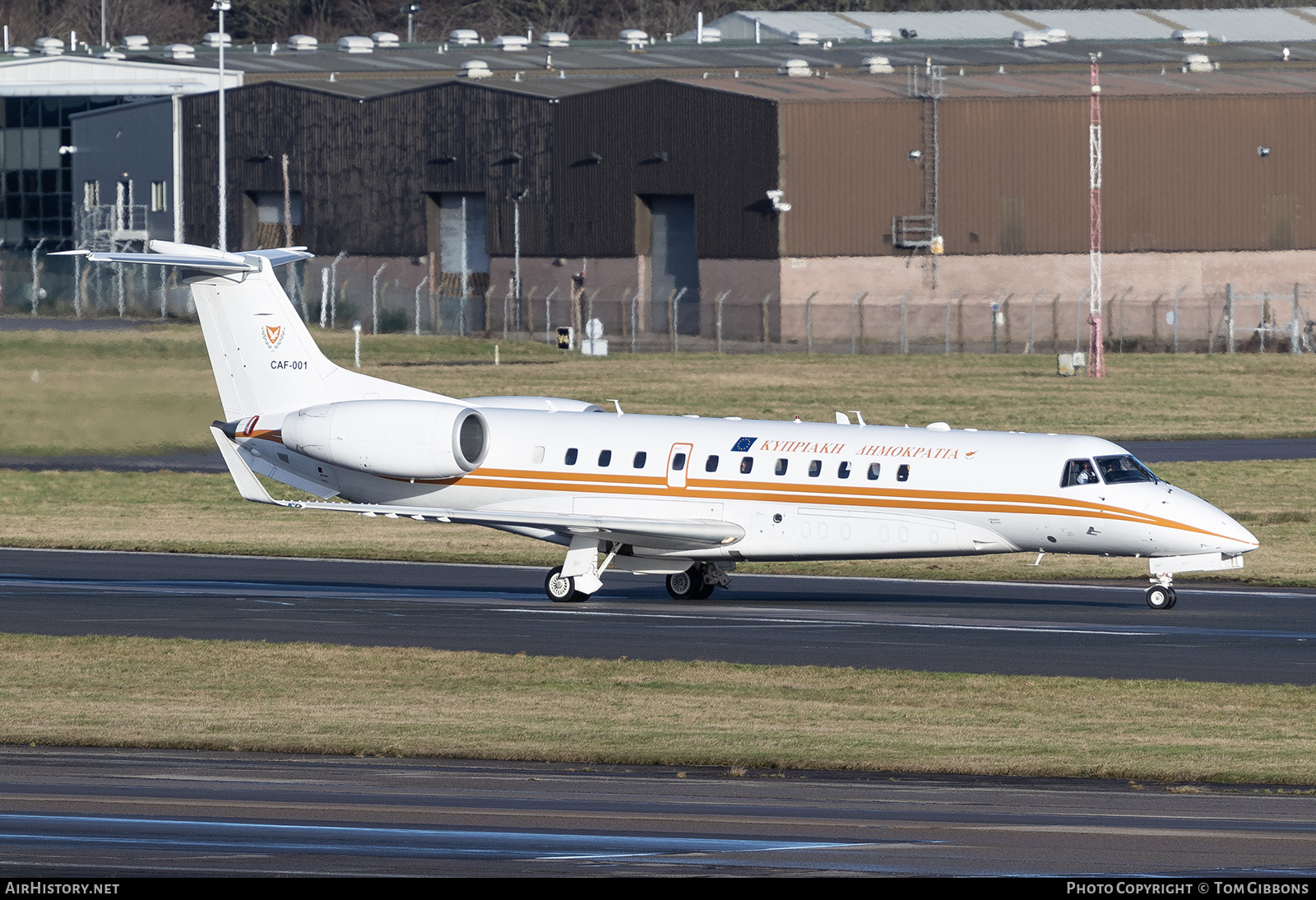 Aircraft Photo of CAF-001 | Embraer Legacy 600 (EMB-135BJ) | Cyprus - Air Force | AirHistory.net #539521