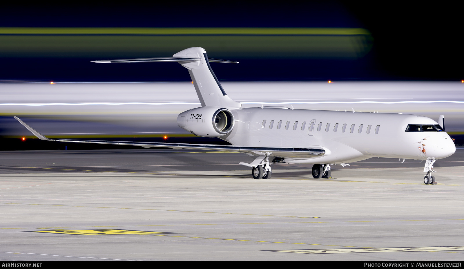 Aircraft Photo of T7-CHS | Bombardier Global 7500 (BD-700-2A12) | AirHistory.net #539530