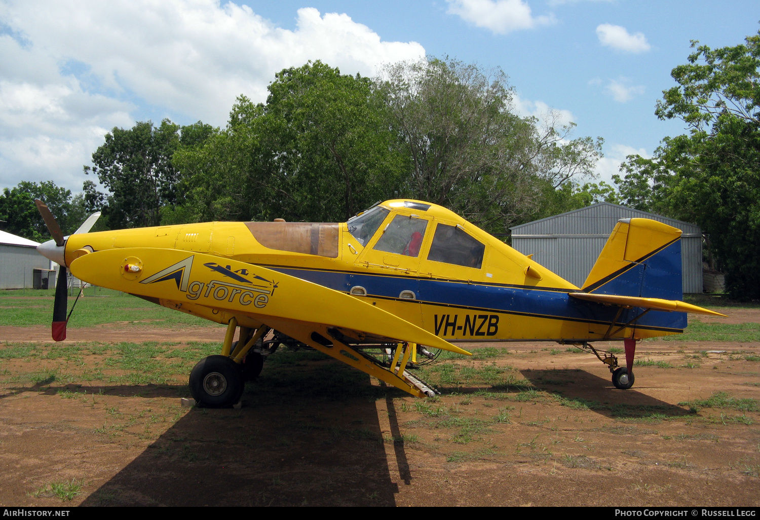 Aircraft Photo of VH-NZB | Ayres S2R-T15 Turbo Thrush | Agforce | AirHistory.net #539532