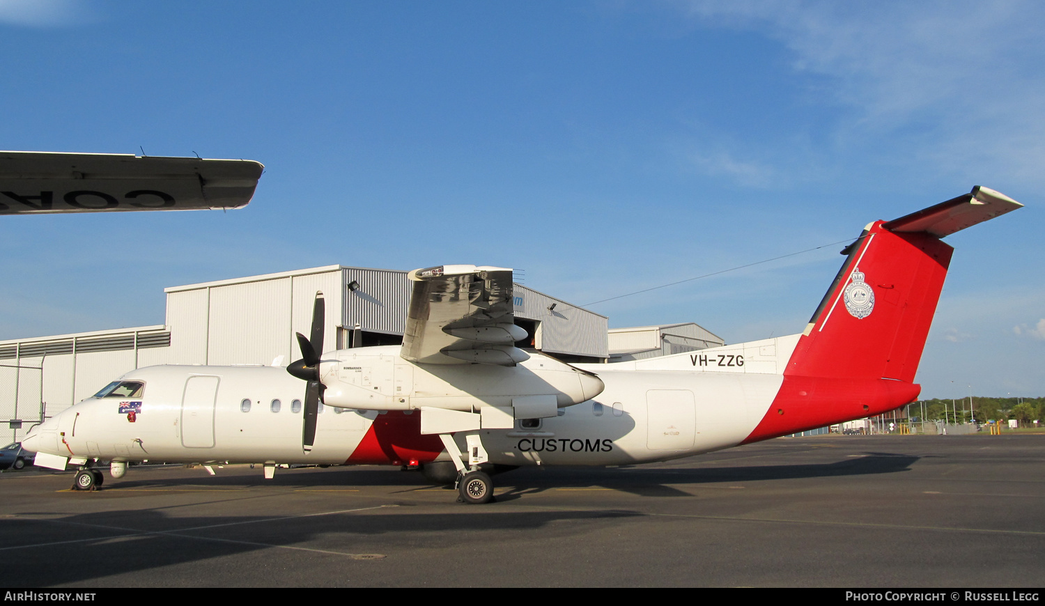 Aircraft Photo of VH-ZZG | Bombardier DHC-8-315Q Dash 8 | Australian Customs | AirHistory.net #539534