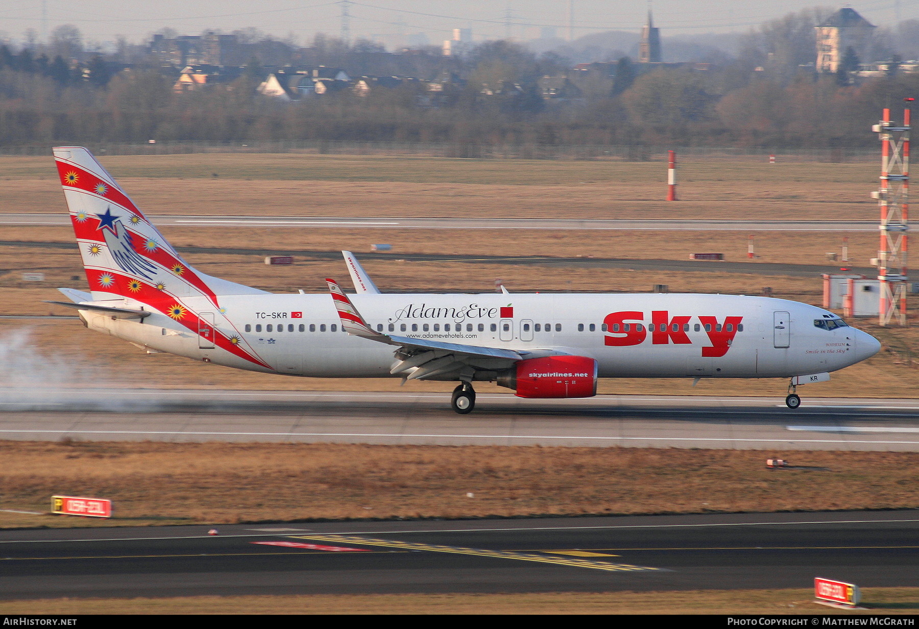 Aircraft Photo of TC-SKR | Boeing 737-83N | Sky Airlines | AirHistory.net #539559