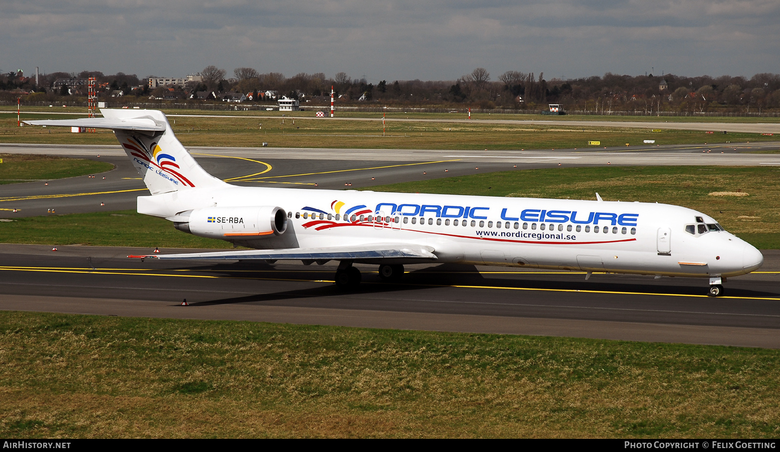 Aircraft Photo of SE-RBA | McDonnell Douglas MD-87 (DC-9-87) | Nordic Leisure | AirHistory.net #539562