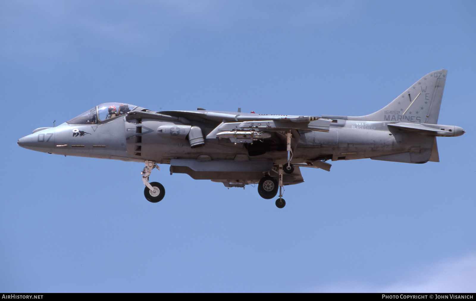 Aircraft Photo of 164152 | McDonnell Douglas AV-8B Harrier II | USA - Marines | AirHistory.net #539572