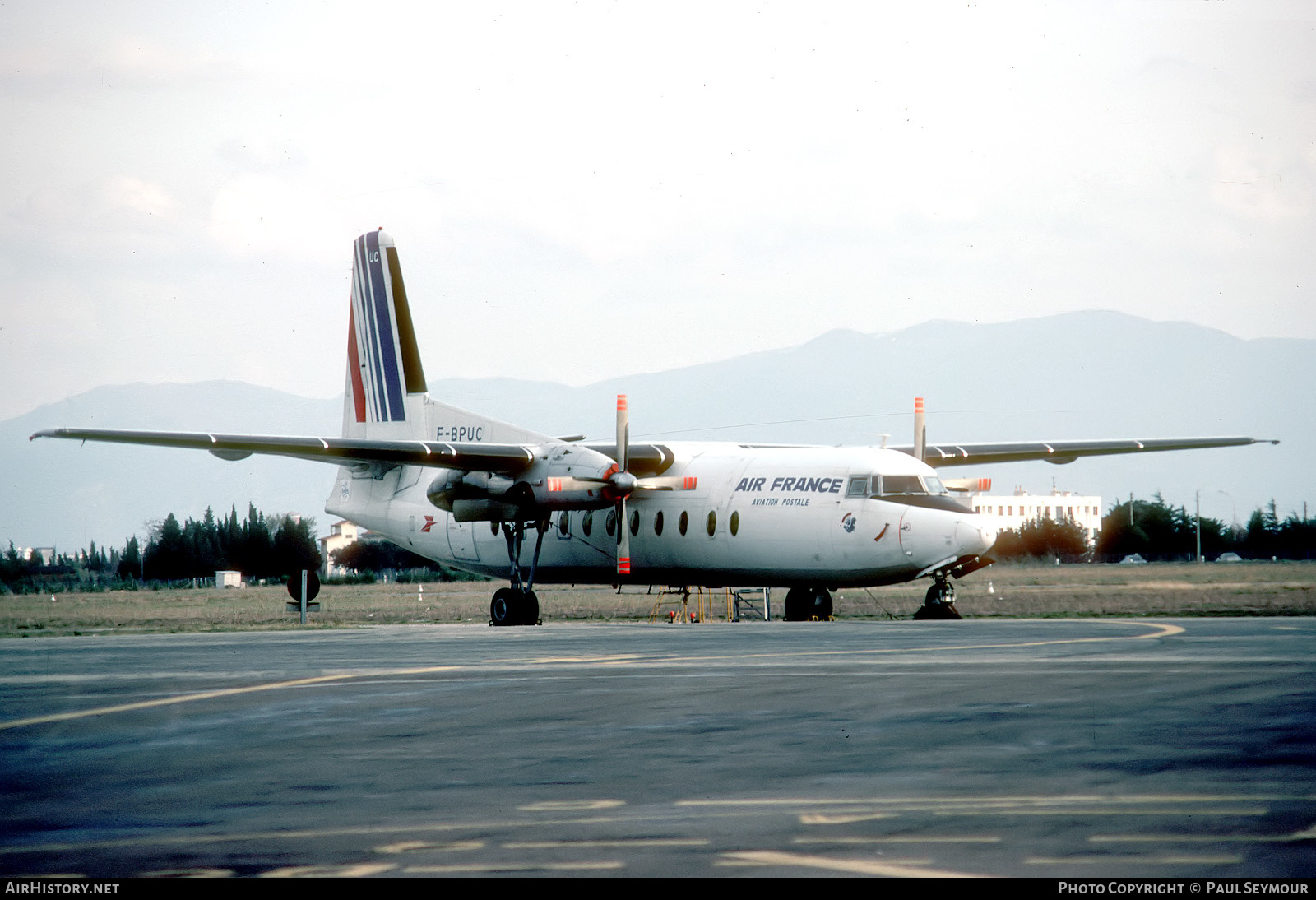 Aircraft Photo of F-BPUC | Fokker F27-500 Friendship | Air France | AirHistory.net #539576