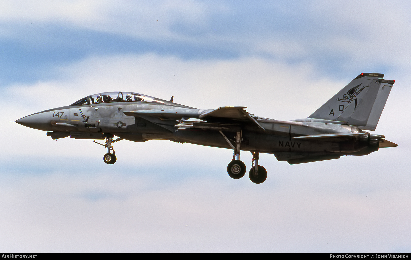 Aircraft Photo of 161445 | Grumman F-14A Tomcat | USA - Navy | AirHistory.net #539579