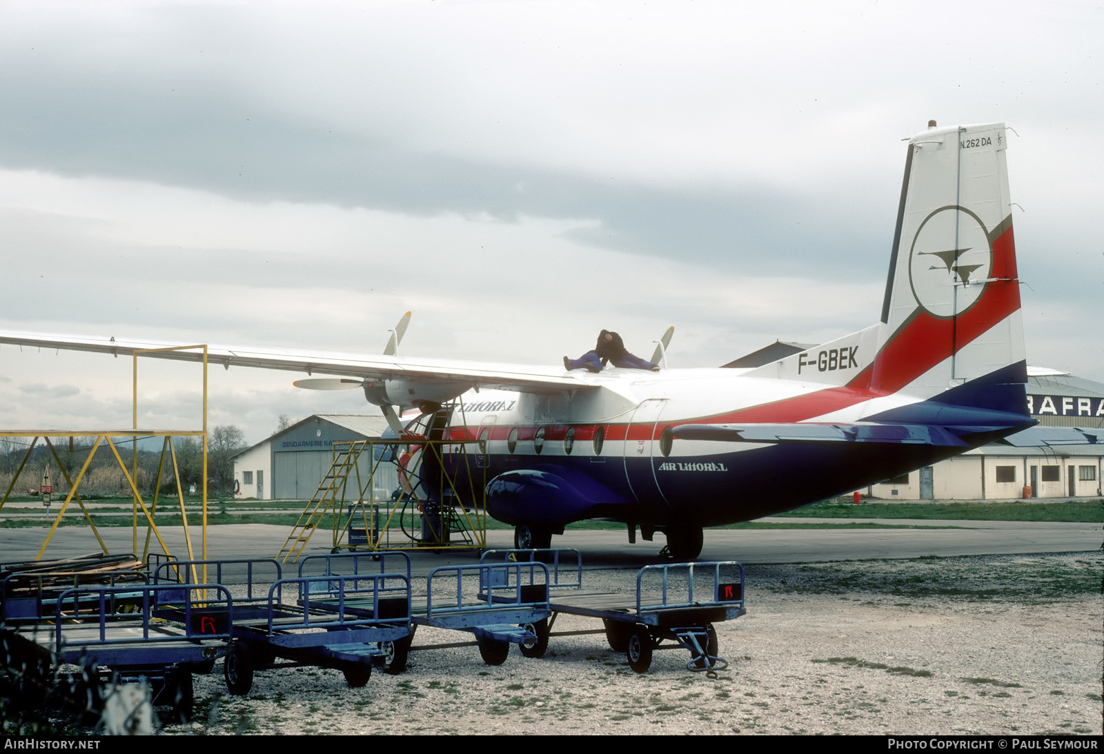 Aircraft Photo of F-GBEK | Nord 262A-44 | Air Littoral | AirHistory.net #539589