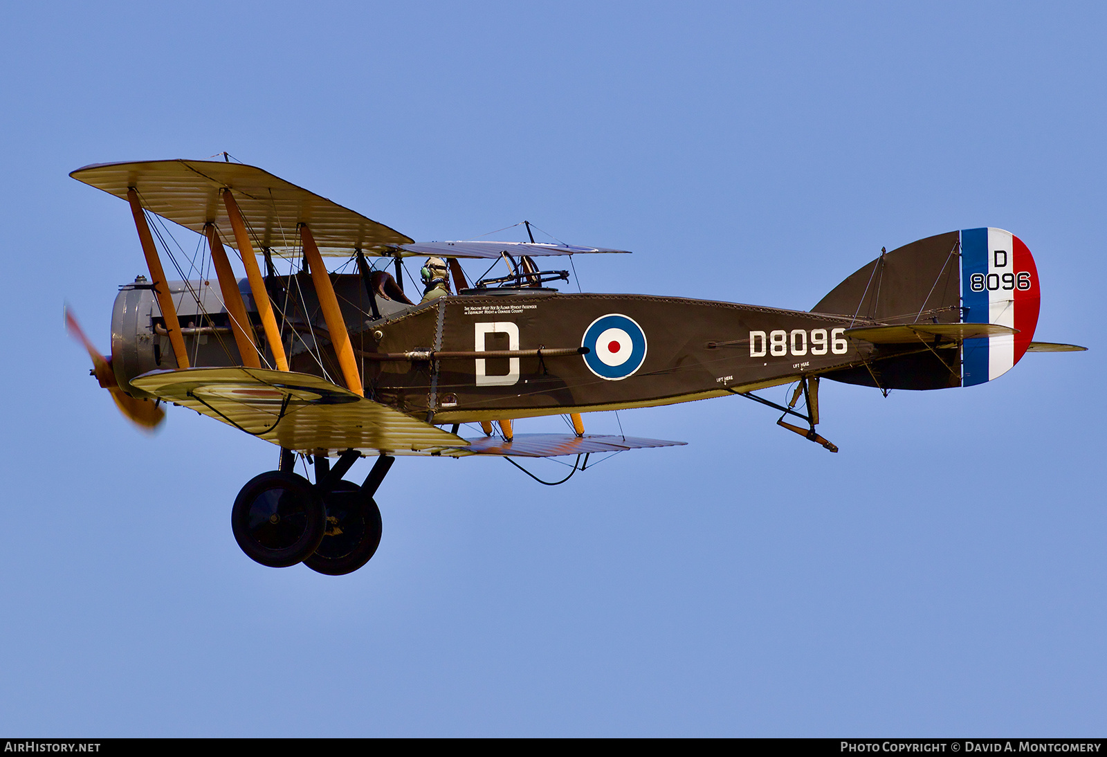 Aircraft Photo of G-AEPH / D8096 | Bristol F.2B Fighter | UK - Air Force | AirHistory.net #539592