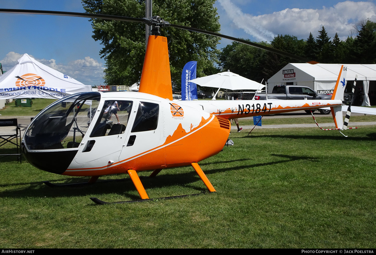 Aircraft Photo of N3184T | Robinson R-44 Raven II | Helicopter Institute | AirHistory.net #539597