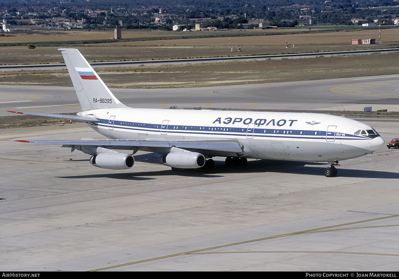 Aircraft Photo of RA-86095 | Ilyushin Il-86 | Aeroflot | AirHistory.net #539611