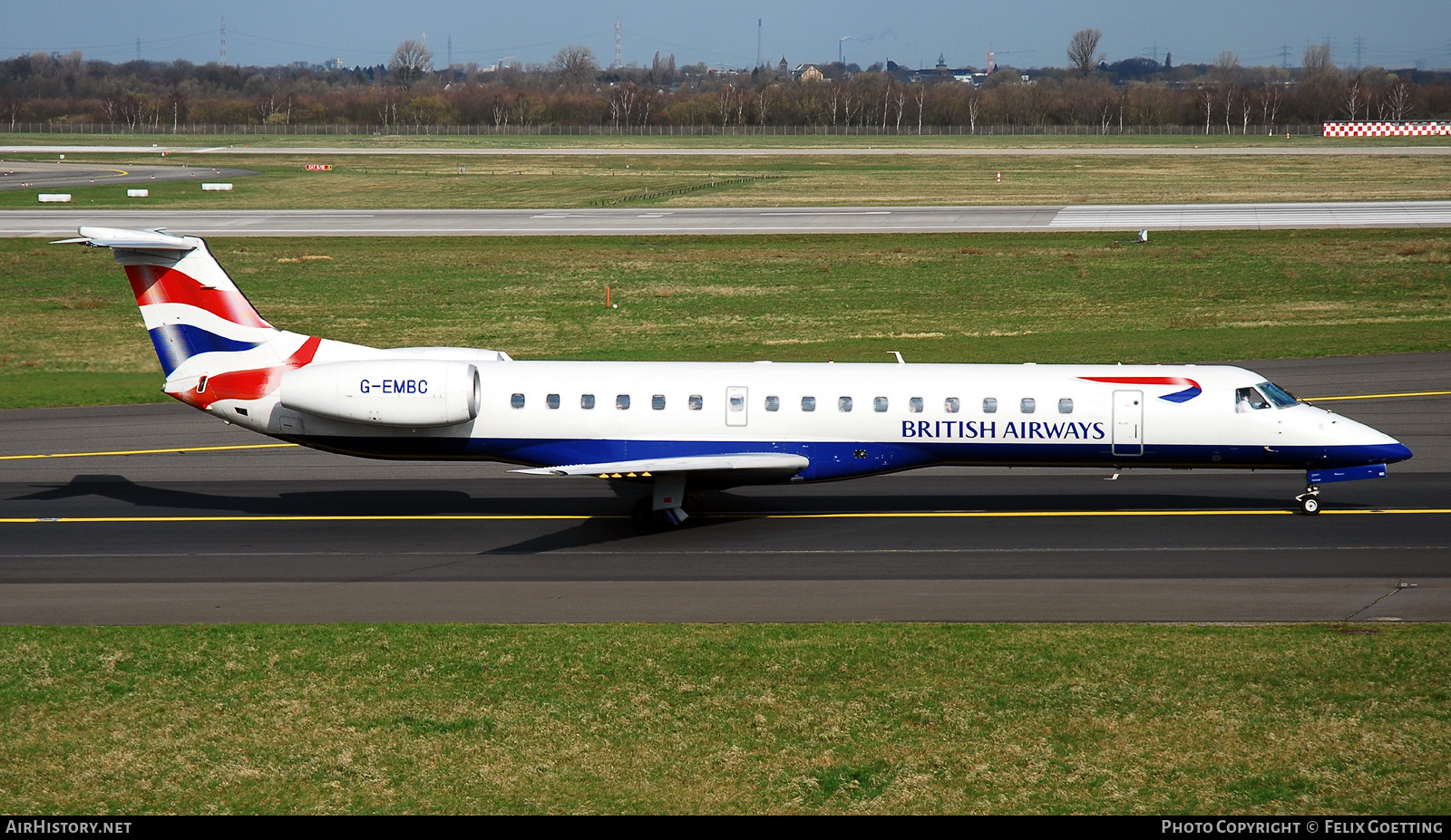 Aircraft Photo of G-EMBC | Embraer ERJ-145EU (EMB-145EU) | British Airways | AirHistory.net #539622