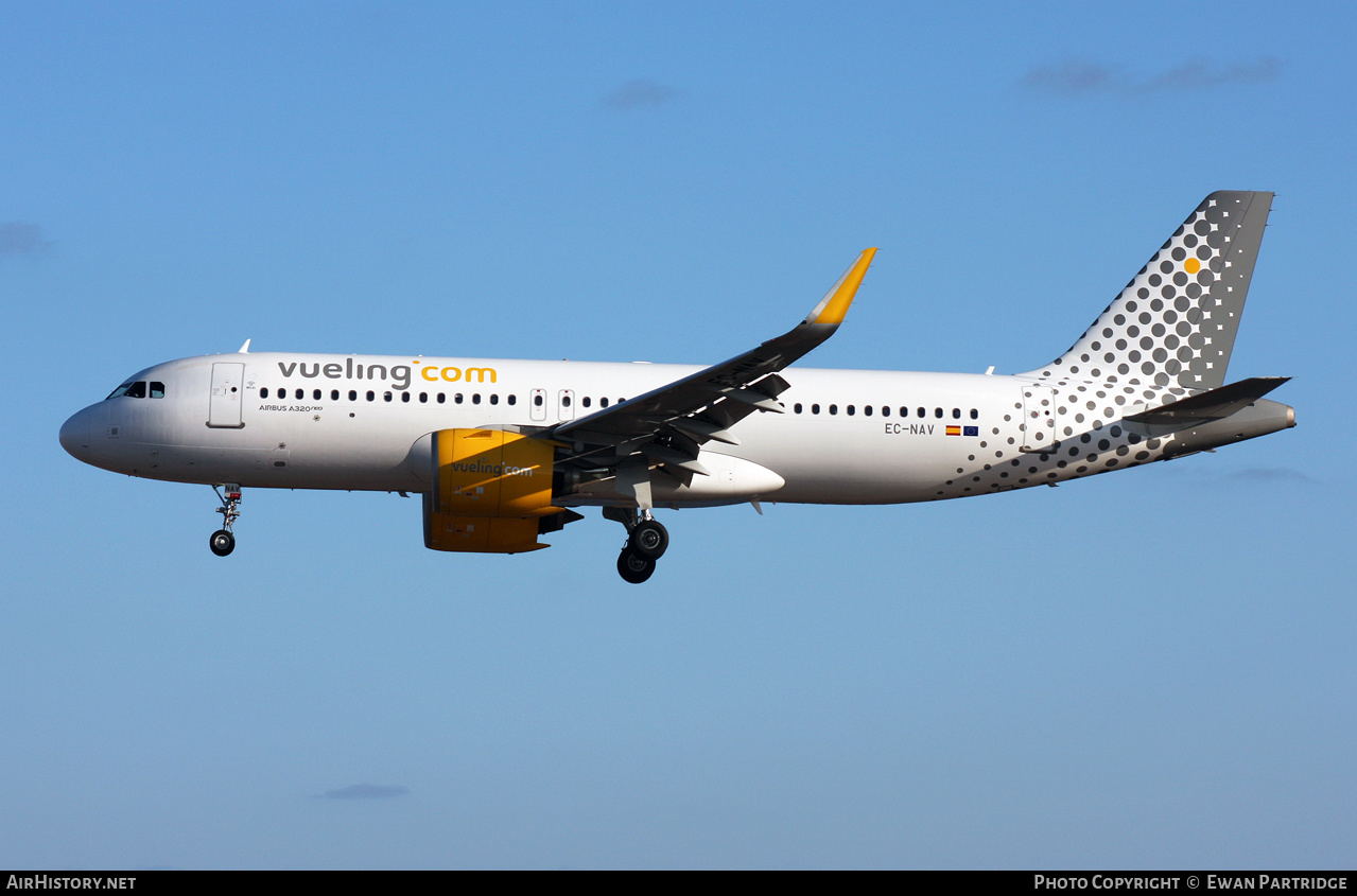 Aircraft Photo of EC-NAV | Airbus A320-271N | Vueling Airlines | AirHistory.net #539626