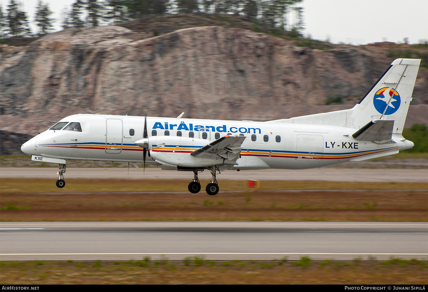 Aircraft Photo of LY-KXE | Saab 340A | Air Åland | AirHistory.net #539629