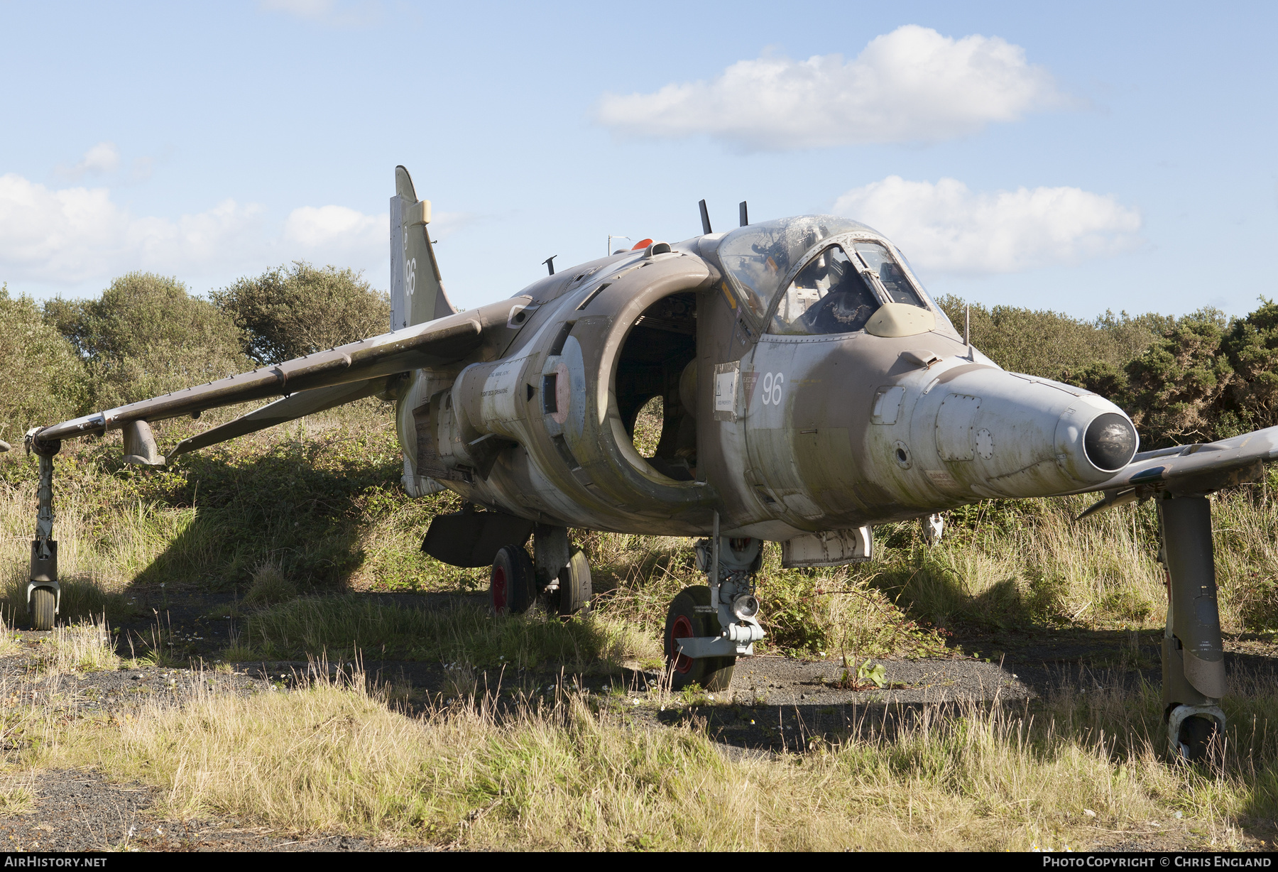 Aircraft Photo of XZ996 | Hawker Siddeley Harrier GR3 | UK - Air Force | AirHistory.net #539647