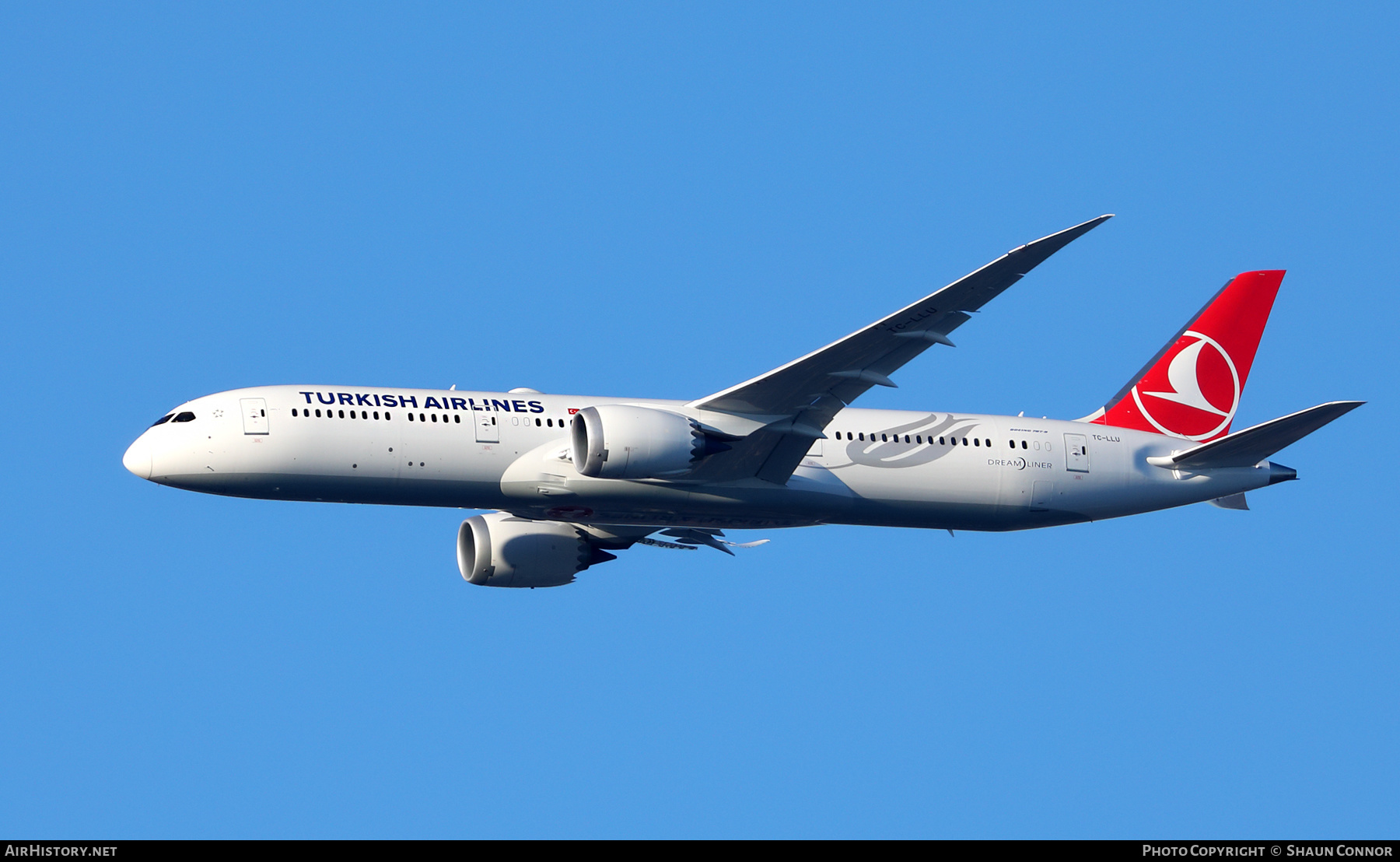 Aircraft Photo of TC-LLU | Boeing 787-9 Dreamliner | Turkish Airlines | AirHistory.net #539659