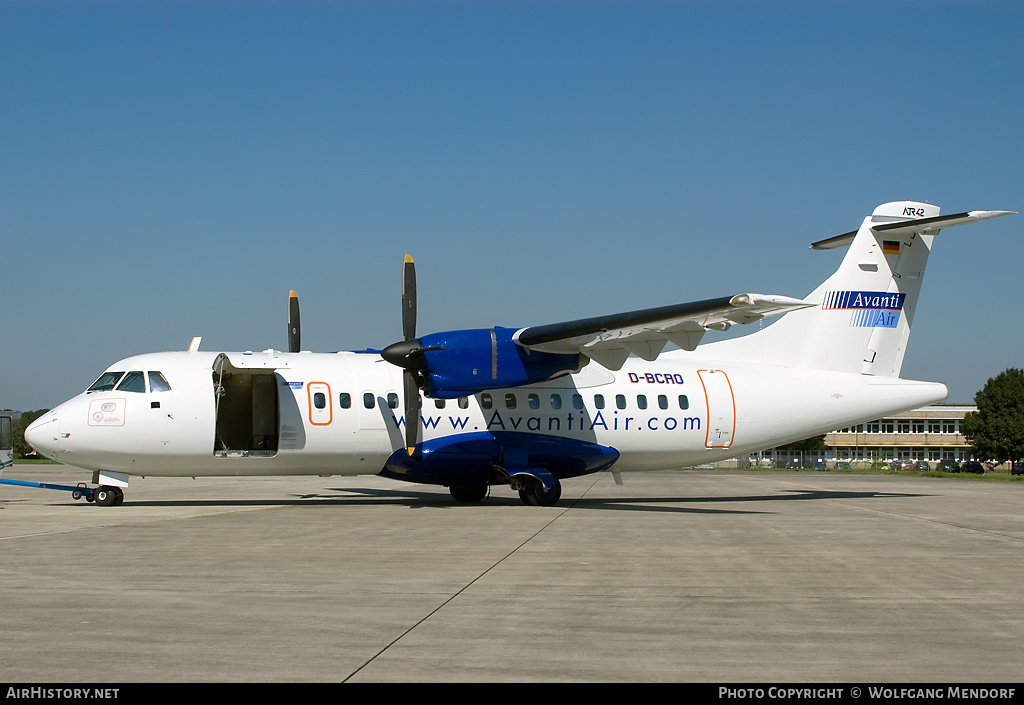 Aircraft Photo of D-BCRO | ATR ATR-42-300QC | Avanti Air | AirHistory.net #539663
