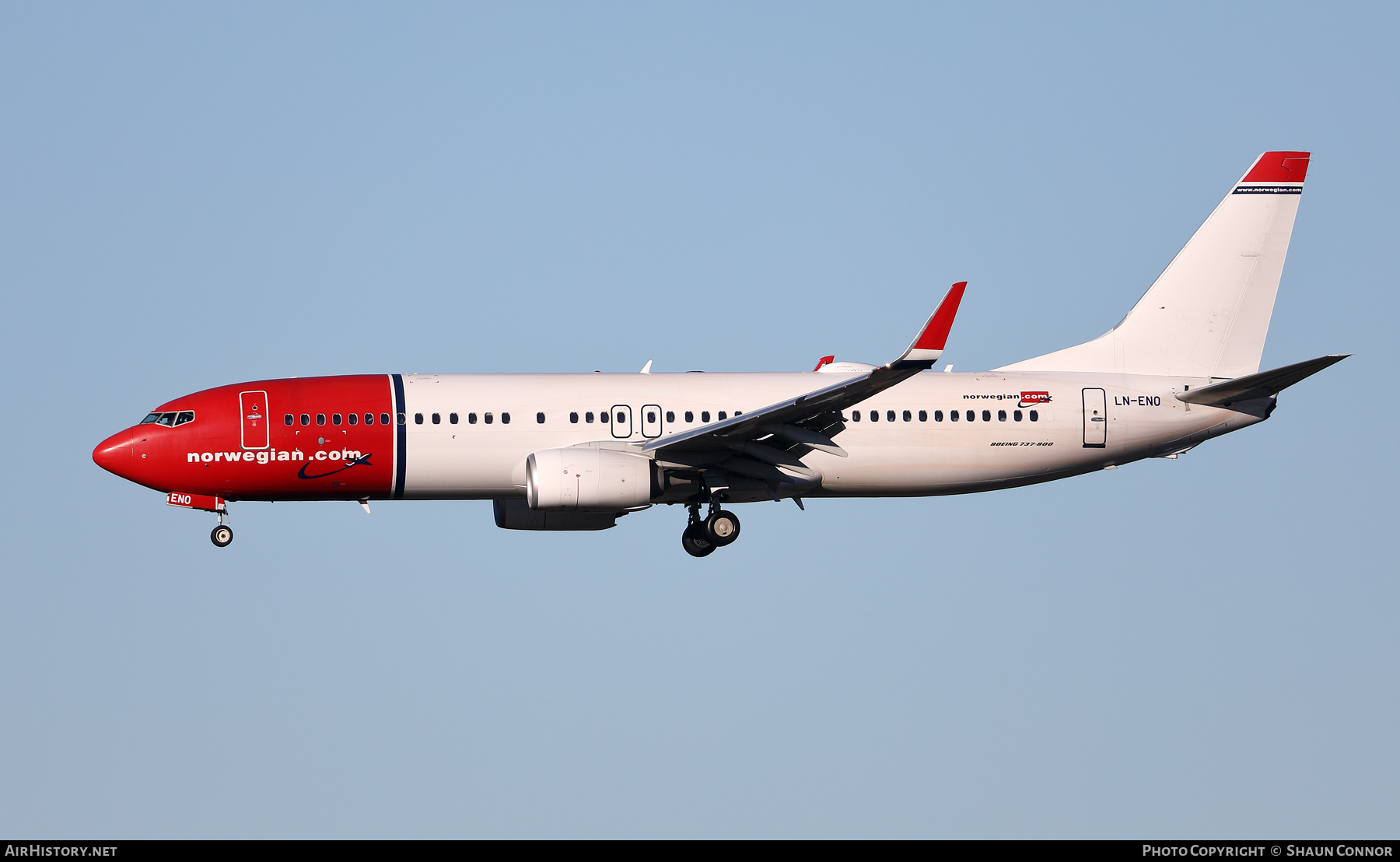 Aircraft Photo of LN-ENO | Boeing 737-800 | Norwegian | AirHistory.net #539666