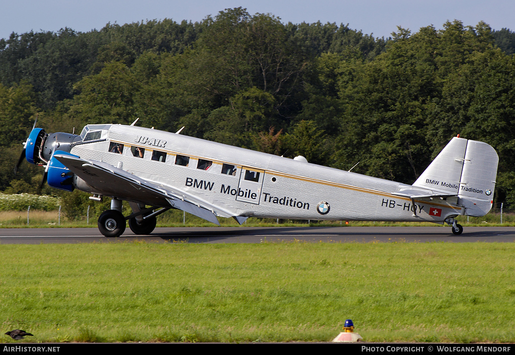 Aircraft Photo of HB-HOY | CASA 352A-3 | Ju-Air | AirHistory.net #539670