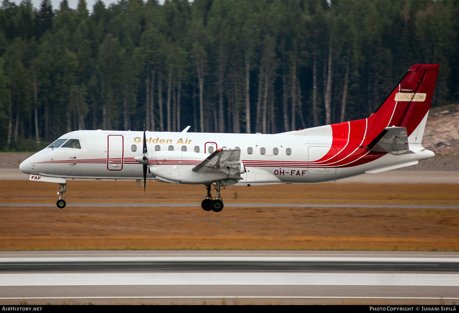 Aircraft Photo of OH-FAF | Saab 340B | Golden Air | AirHistory.net #539678