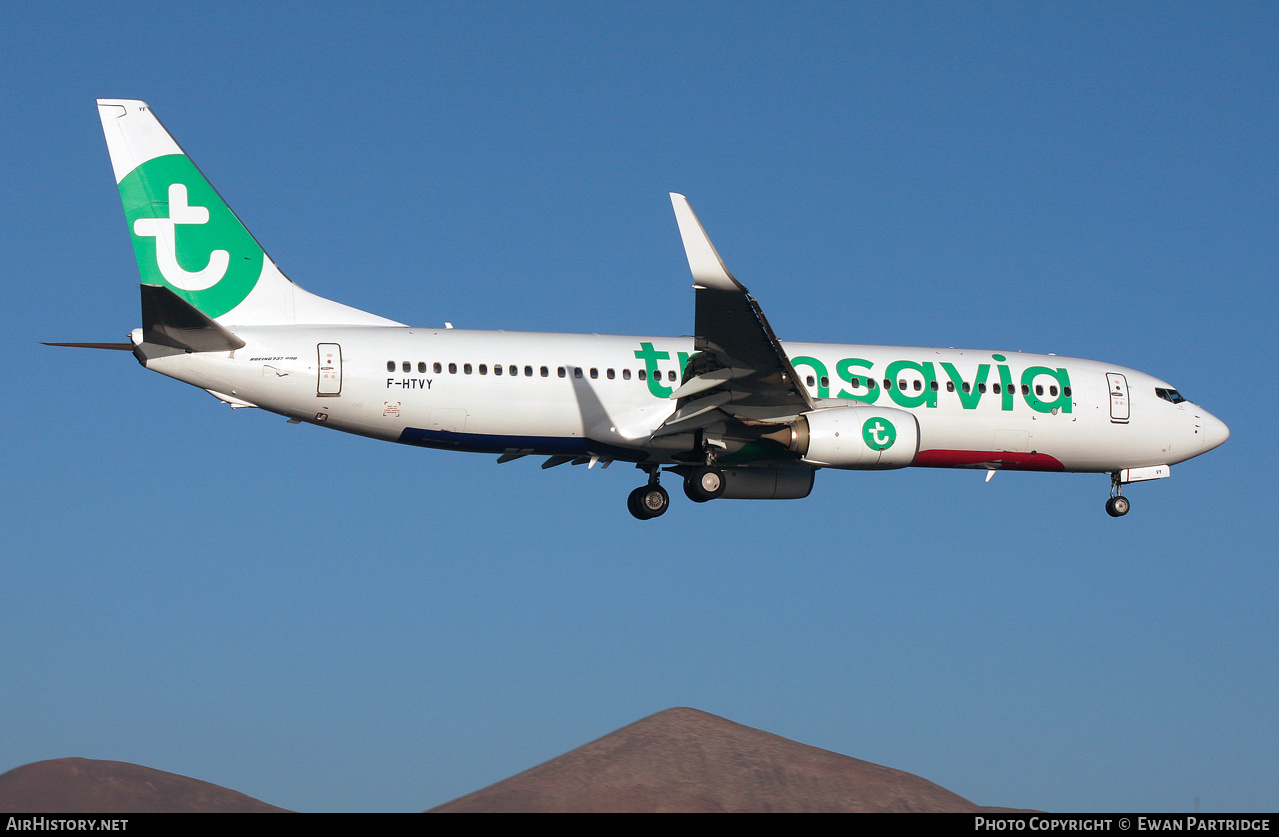 Aircraft Photo of F-HTVY | Boeing 737-8JP | Transavia | AirHistory.net #539694