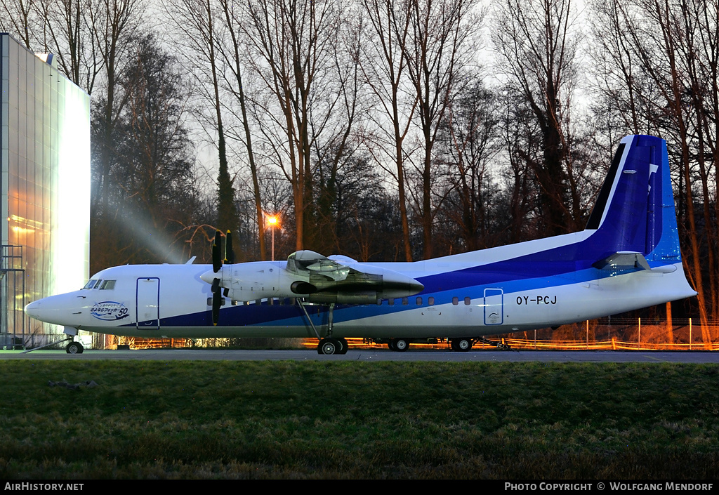 Aircraft Photo of OY-PCJ | Fokker 50 | All Nippon Airways - ANA Wings | AirHistory.net #539703