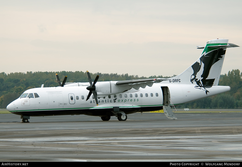 Aircraft Photo of G-DRFC | ATR ATR-42-300 | Atlantic Express | AirHistory.net #539706