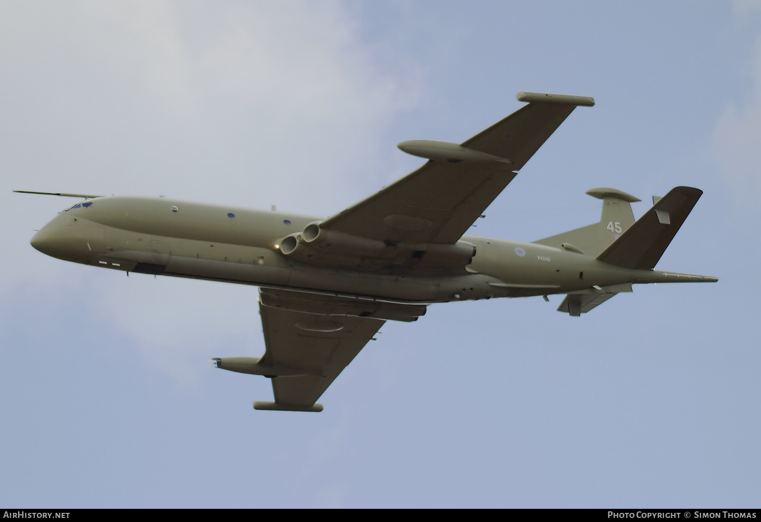 Aircraft Photo of XV245 | Hawker Siddeley Nimrod MR2 | UK - Air Force | AirHistory.net #539715