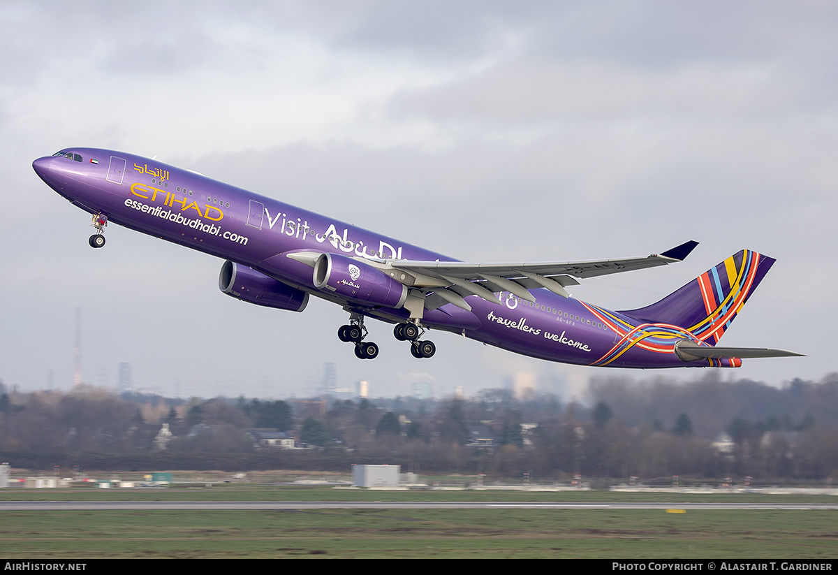 Aircraft Photo of A6-AFA | Airbus A330-343E | Etihad Airways | AirHistory.net #539767