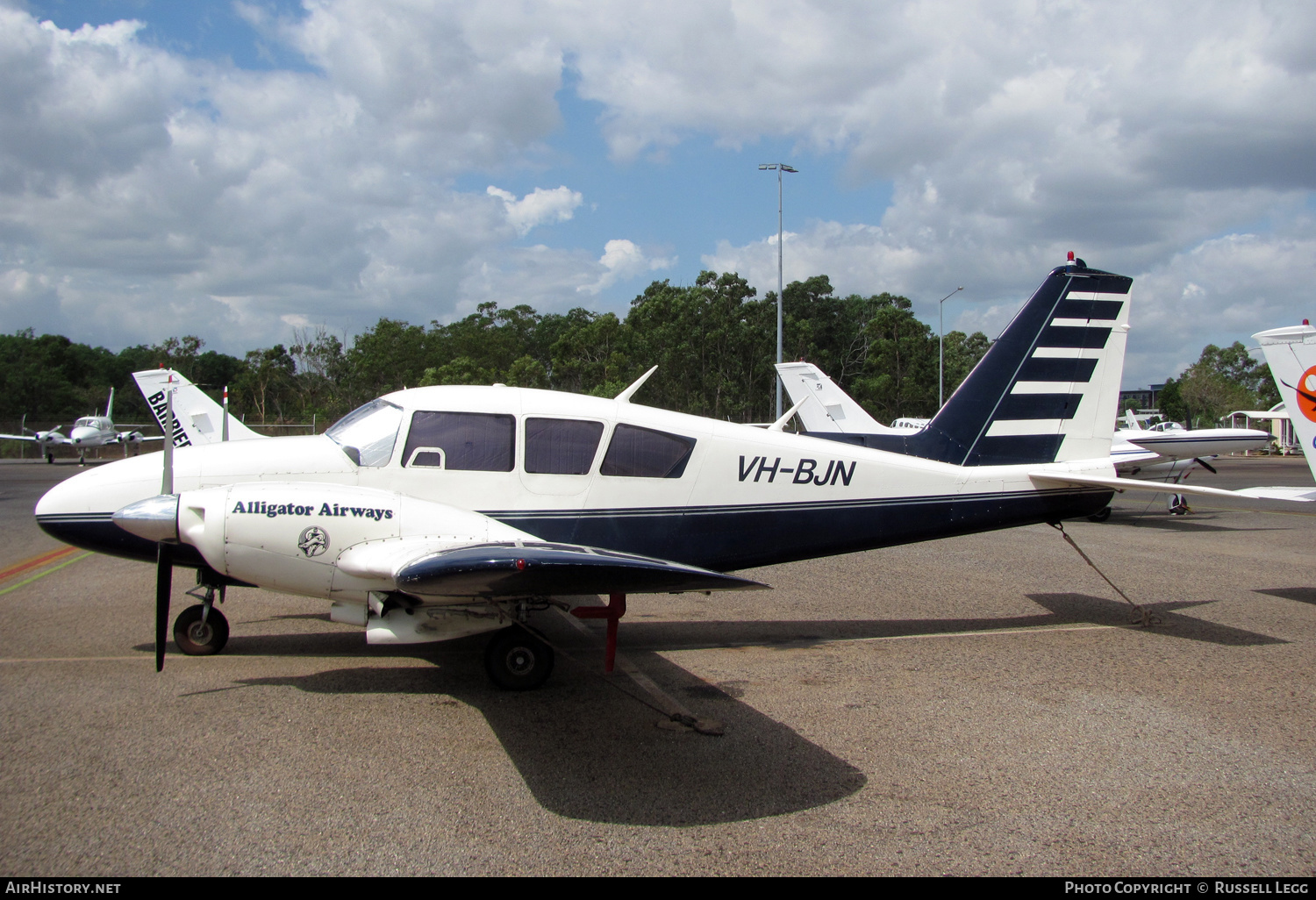 Aircraft Photo of VH-BJN | Piper PA-23-250 Aztec D | Alligator Airways | AirHistory.net #539780