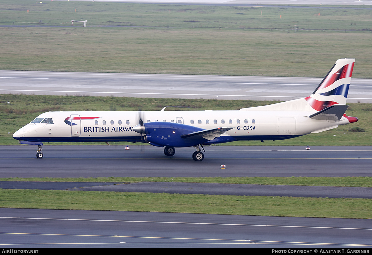 Aircraft Photo of G-CDKA | Saab 2000 | British Airways | AirHistory.net #539783
