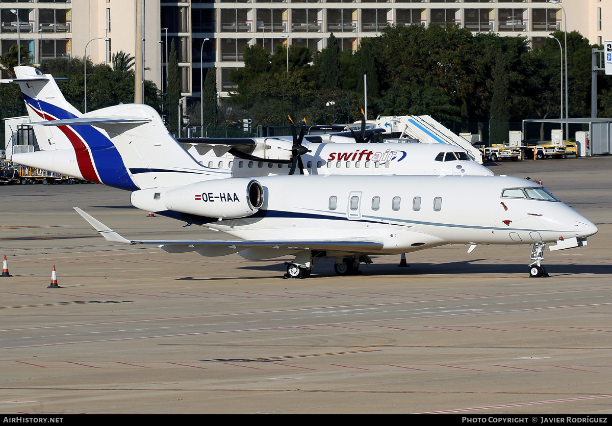 Aircraft Photo of OE-HAA | Bombardier Challenger 300 (BD-100-1A10) | AirHistory.net #539789