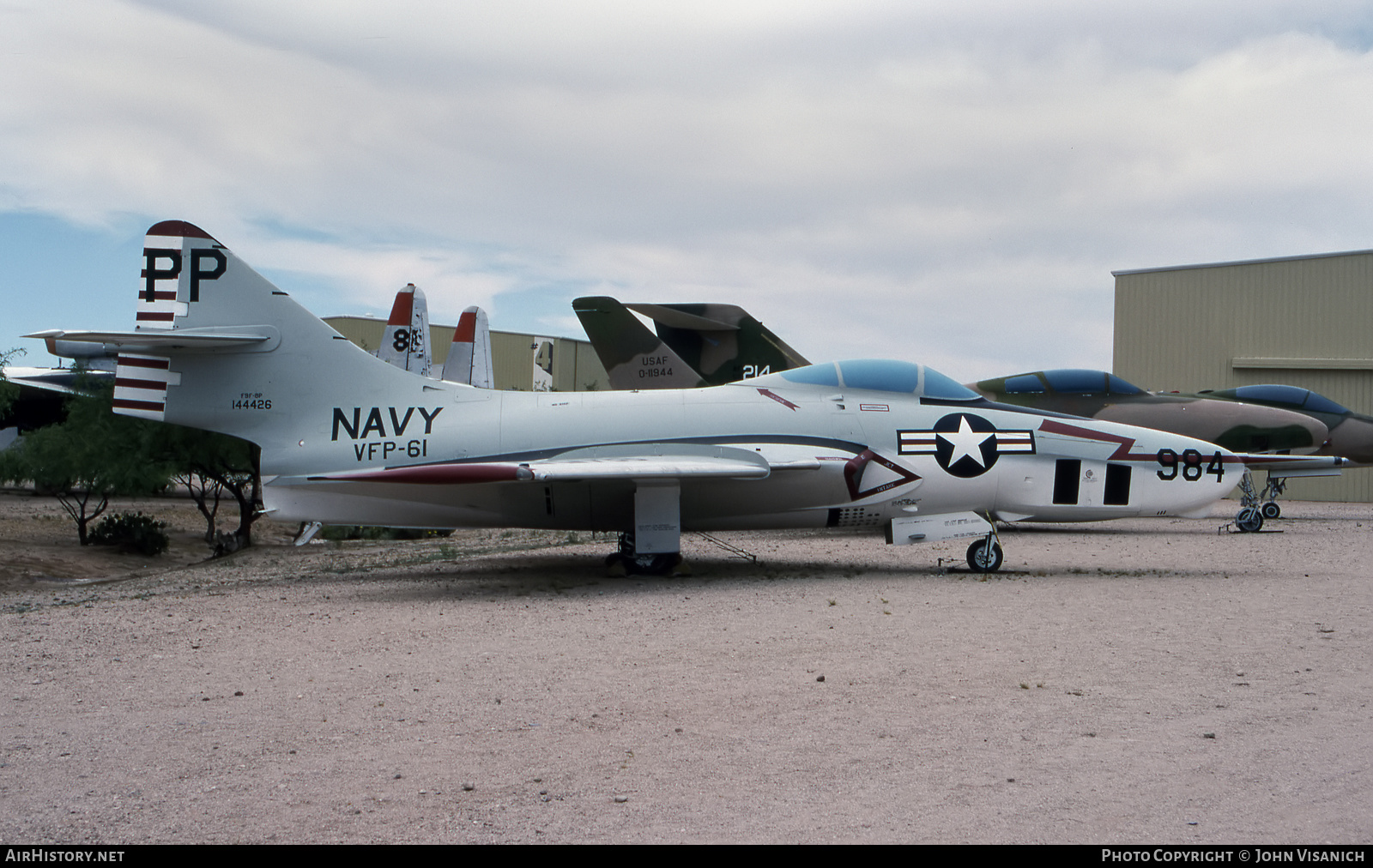 Aircraft Photo of 144426 | Grumman F9F-8P Cougar | USA - Navy | AirHistory.net #539815
