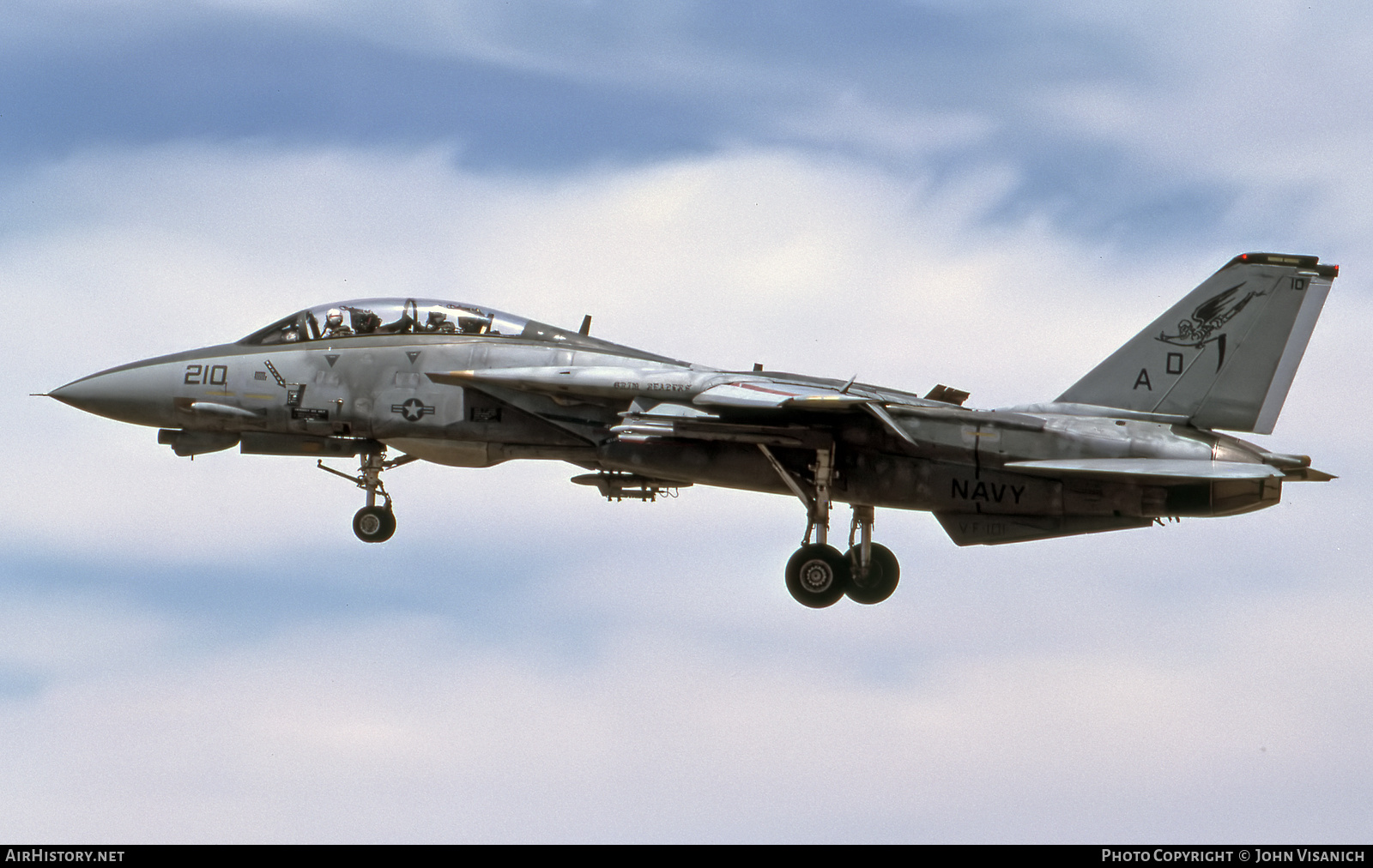 Aircraft Photo of 162925 | Grumman F-14B Tomcat | USA - Navy | AirHistory.net #539833