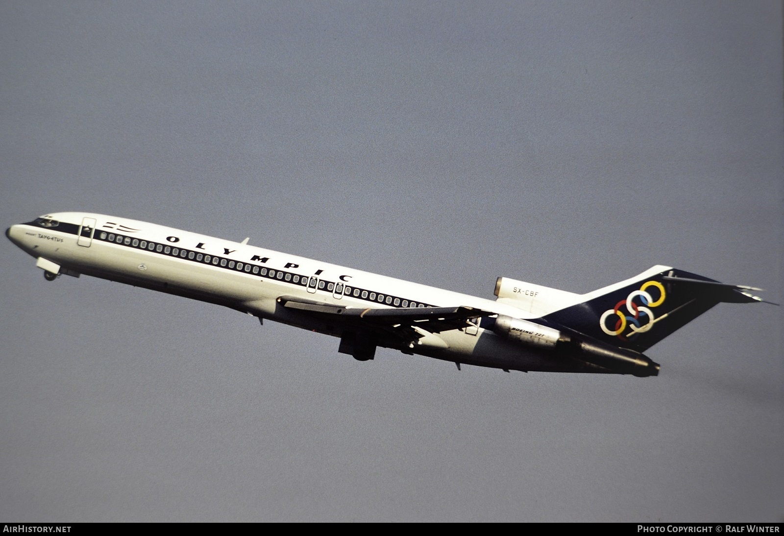 Aircraft Photo of SX-CBF | Boeing 727-284 | Olympic | AirHistory.net #539836