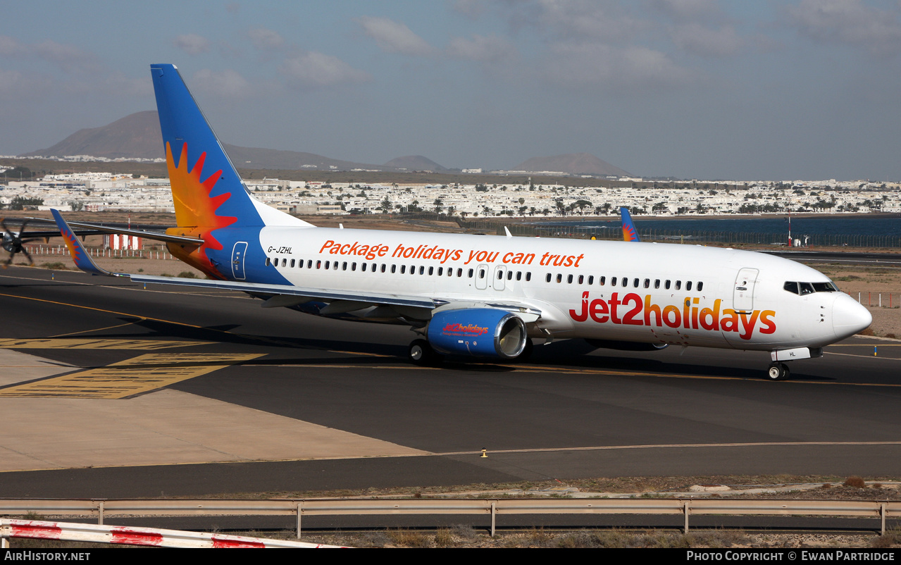 Aircraft Photo of G-JZHK | Boeing 737-800 | Jet2 Holidays | AirHistory.net #539842