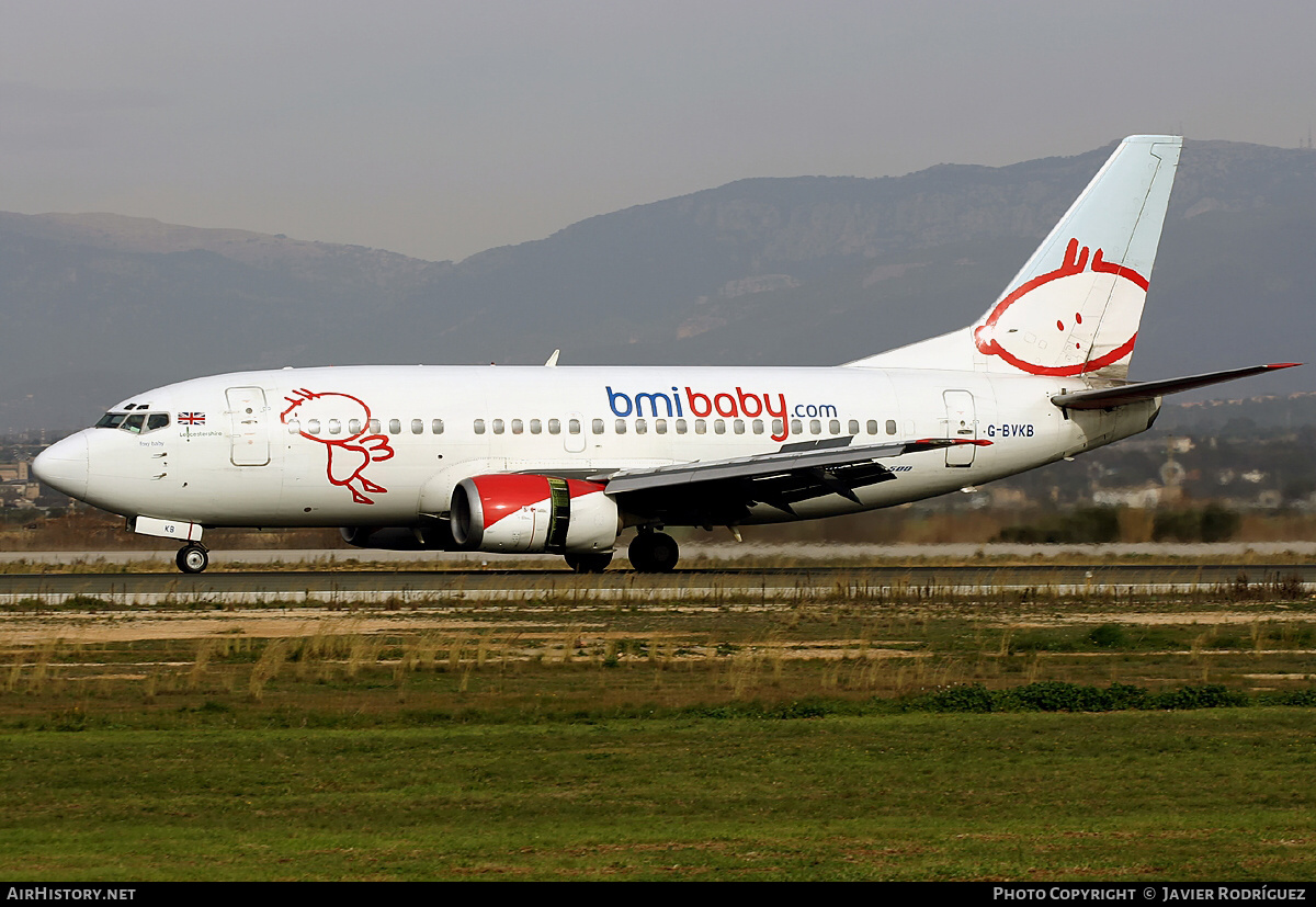 Aircraft Photo of G-BVKB | Boeing 737-59D | Bmibaby | AirHistory.net #539863