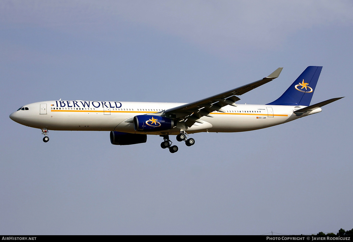 Aircraft Photo of EC-JHP | Airbus A330-343E | Iberworld Airlines | AirHistory.net #539865