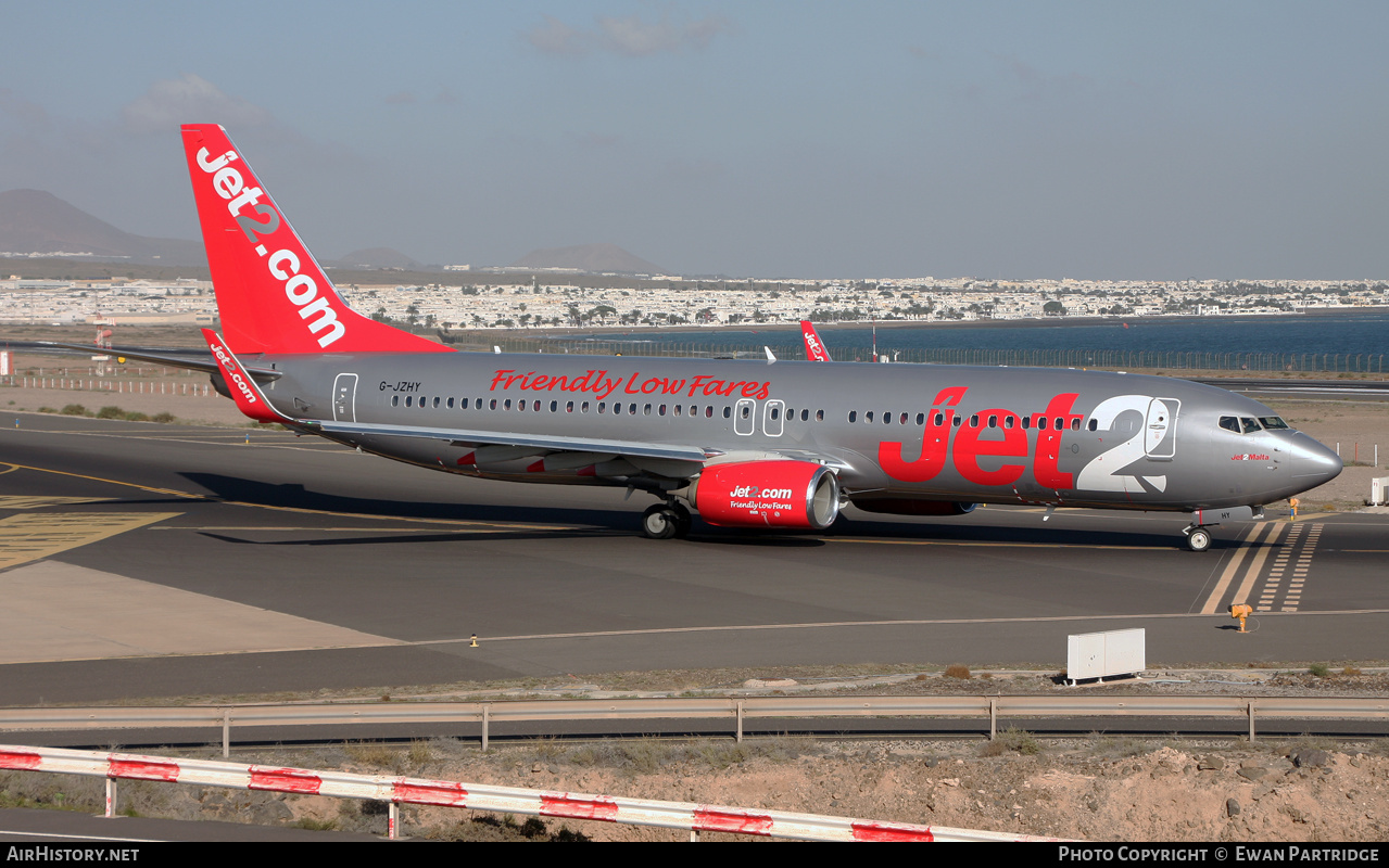 Aircraft Photo of G-JZHY | Boeing 737-800 | Jet2 | AirHistory.net #539866