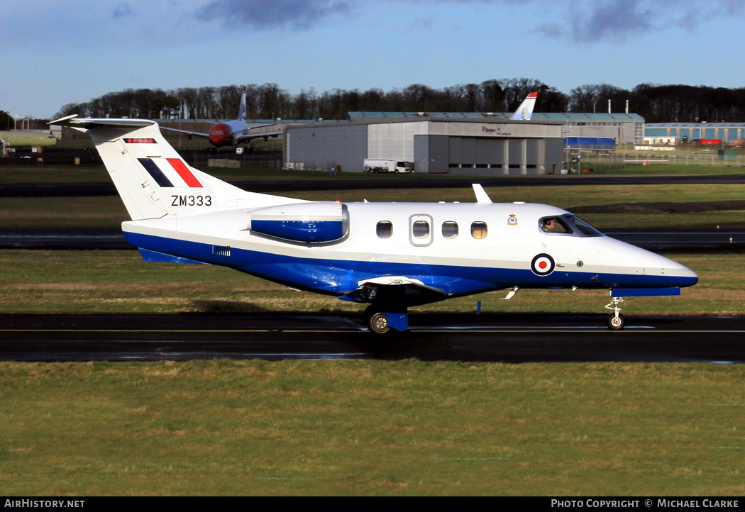 Aircraft Photo of ZM333 | Embraer EMB-500 Phenom 100 | UK - Air Force | AirHistory.net #539868