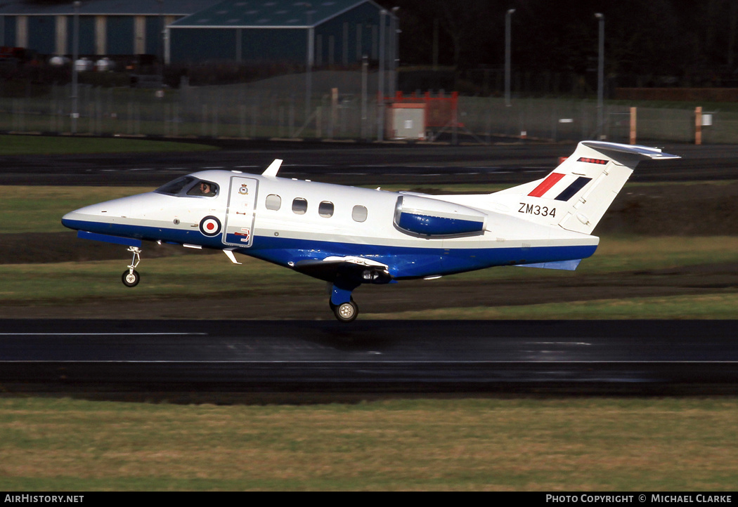 Aircraft Photo of ZM334 | Embraer EMB-500 Phenom 100 | UK - Air Force | AirHistory.net #539871