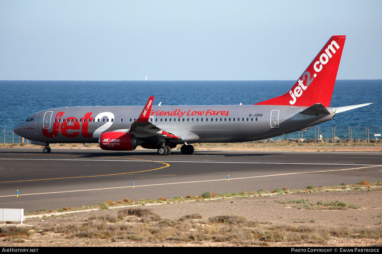 Aircraft Photo of G-JZHO | Boeing 737-800 | Jet2 | AirHistory.net #539880