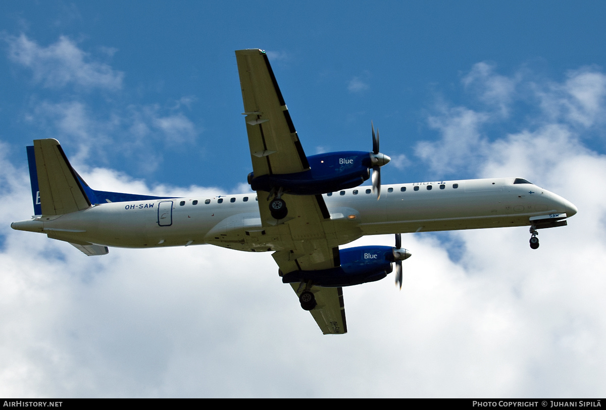 Aircraft Photo of OH-SAW | Saab 2000 | Blue1 | AirHistory.net #539887
